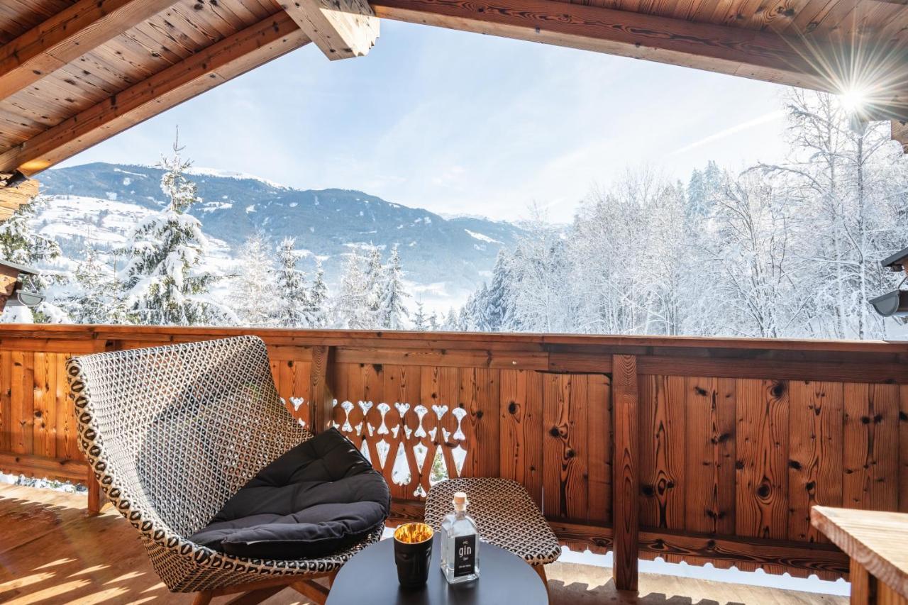 Das Kaltenbach - Aparthotel Bagian luar foto